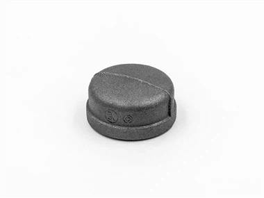 درپوش لوله آهنی مشکی