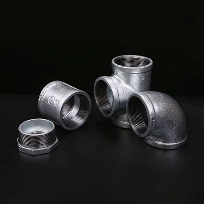 اتصالات لوله گالوانیزه چدن چکش خوار DIN